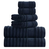 Nautica Home 6 Piece Sandy Bay Cotton Terry Bathroom Towel Set