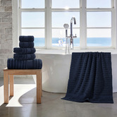Nautica Home 6 Piece Sandy Bay Cotton Terry Bathroom Towel Set