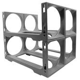 Grafton Home Goods Haider 4 Bottle Fridge Rack