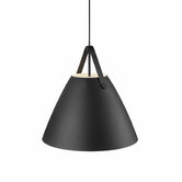 Nordlux Strap Metal &amp; Leather Interior Pendant Light