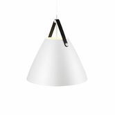 Nordlux Strap Metal &amp; Leather Interior Pendant Light