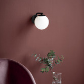 Nordlux Grant Frosted Glass Wall Light