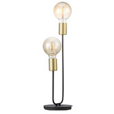 Nordlux Josefine 2 Light Metal Table Lamp