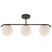 Nordlux Grant Aluminium 3 Light Ceiling Light