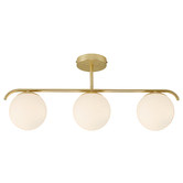 Nordlux Grant Aluminium 3 Light Ceiling Light