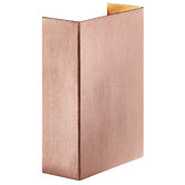 Nordlux Fold 10.5cm Copper Outdoor Up/Down Wall Light