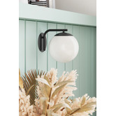 Nordlux Grant Frosted Glass Wall Light