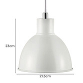 Nordlux Pop Dome Metal Pendant Light