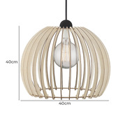 Nordlux Chino Wood Interior Pendant Light