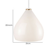 Nordlux White Sence 21cm Pendant Light