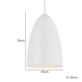 Nordlux Nexus 10cm Metal Pendant Light
