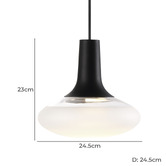 Nordlux Dee Oval Pendant Light
