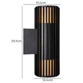 Nordlux Aludra Outdoor Up/Down Wall Light