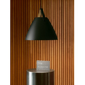 Nordlux Strap Metal &amp; Leather Interior Pendant Light