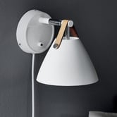 Nordlux Leather Strap Wall Light