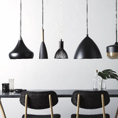 Nordlux Pure Metal &amp; Walnut Mini Pendant Light