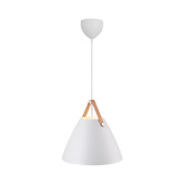 Nordlux Strap Metal &amp; Leather Interior Pendant Light