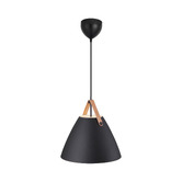 Nordlux Strap Metal &amp; Leather Interior Pendant Light