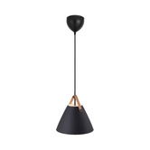 Nordlux Strap Metal &amp; Leather Interior Pendant Light