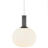 Nordlux Alton Round Frosted Glass Pendant Light