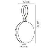Nordlux Bring Rubber LED Outdoor Lamp with USB Cable