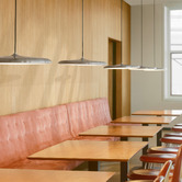 Nordlux Artist Stainless Steel LED Pendant Light