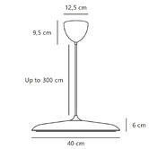 Nordlux Artist Stainless Steel LED Pendant Light