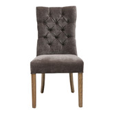 Global Gatherings Harvey Linen Dining Chair