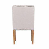 Global Gatherings Beige Vesper Dining Chair