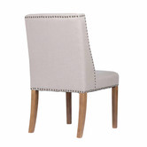 Global Gatherings Beige Vesper Dining Chair