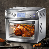 Chiswick Living Silver 24L Stainless Steel Digital Air Fryer