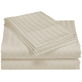 Chiswick Living Striped Damask 1200TC Cotton-Blend Sheet Set