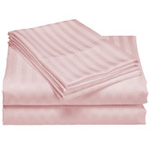 Chiswick Living Striped Damask 1200TC Cotton-Blend Sheet Set