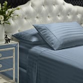Chiswick Living Striped Damask 1200TC Cotton-Blend Sheet Set