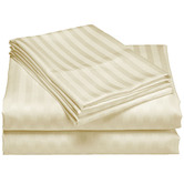 Chiswick Living Striped Damask 1200TC Cotton-Blend Sheet Set