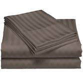 Chiswick Living Striped Damask 1200TC Cotton-Blend Sheet Set