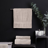 Chiswick Living 5 Piece Cloelia Cotton Bamboo Bathroom Towel Set