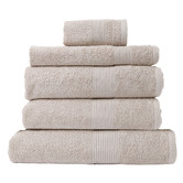 Chiswick Living 5 Piece Cloelia Cotton Bamboo Bathroom Towel Set
