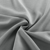 Chiswick Living 6 Piece Mid Grey Bamboo &amp; Microfibre Quilt Cover &amp; Fitted Sheet Set