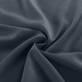 Chiswick Living 6 Piece Charcoal Bamboo &amp; Microfibre Quilt Cover &amp; Fitted Sheet Set