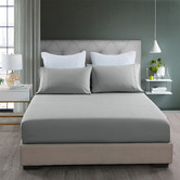 Chiswick Living Bamboo &amp; Microfibre Fitted Sheet Set
