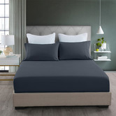 Chiswick Living Bamboo &amp; Microfibre Fitted Sheet Set