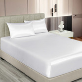 Chiswick Living Cicero Satin Fitted Sheet Set