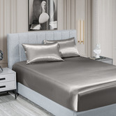 Chiswick Living Cicero Satin Fitted Sheet Set