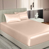 Chiswick Living Cicero Satin Fitted Sheet Set