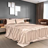 Chiswick Living Cicero Satin Sheet Set