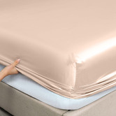 Chiswick Living Cicero Satin Fitted Sheet Set