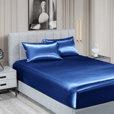 Chiswick Living Cicero Satin Fitted Sheet Set
