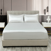 Chiswick Living Cicero Satin Fitted Sheet Set