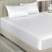 Chiswick Living Cicero Satin Fitted Sheet Set